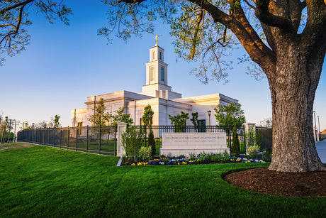 Oklahoma City Temple - Summer Evening