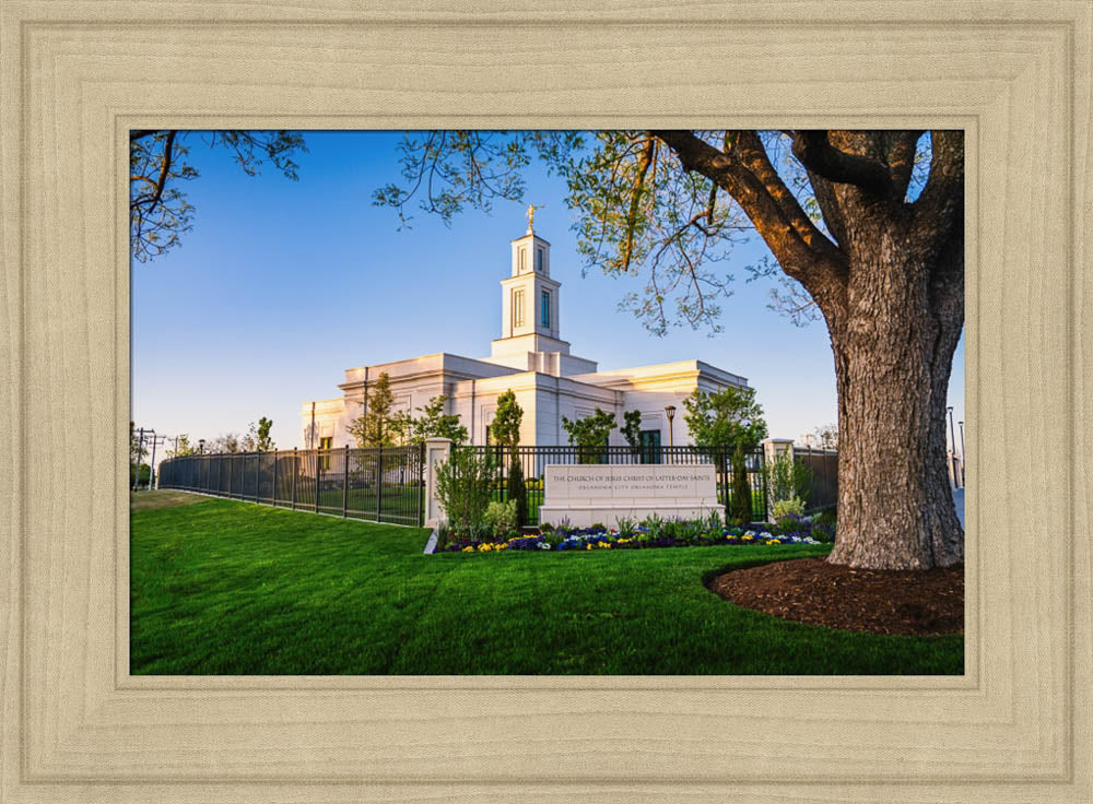 Oklahoma City Temple - Summer Evening