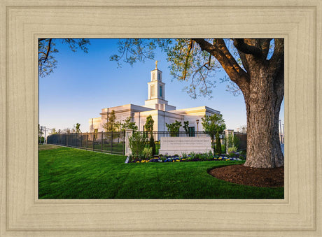 Oklahoma City Temple - Summer Evening