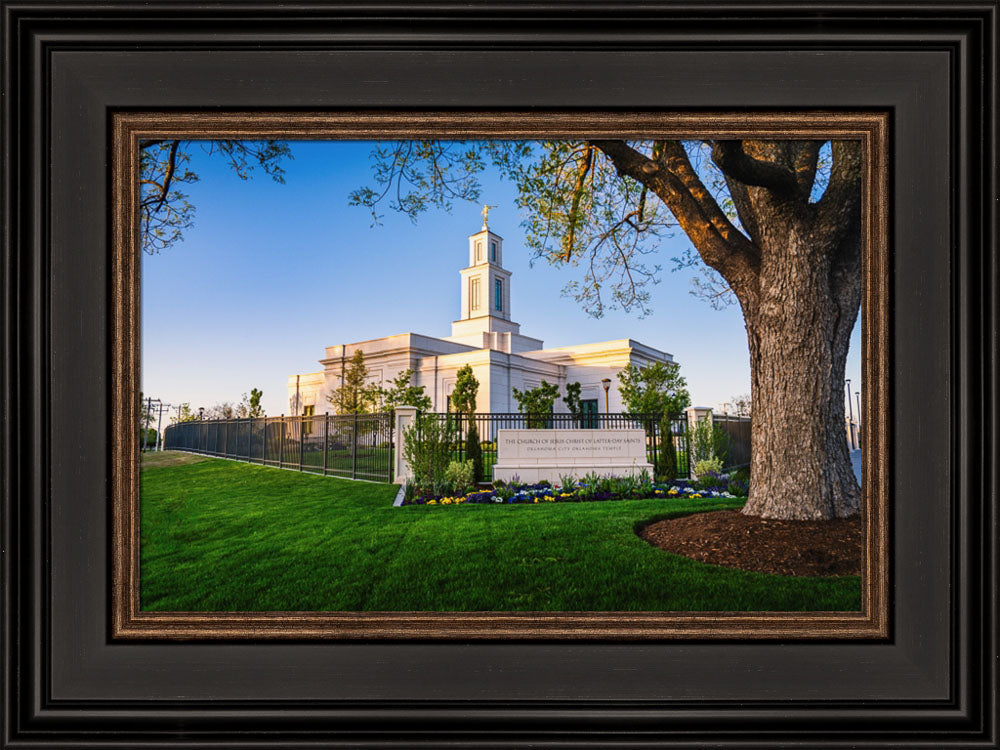 Oklahoma City Temple - Summer Evening