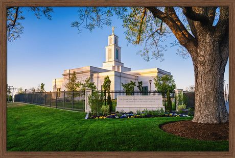 Oklahoma City Temple - Summer Evening