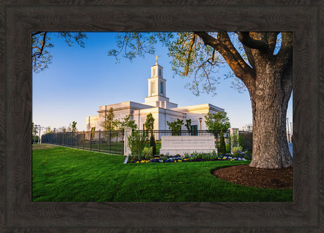 Oklahoma City Temple - Summer Evening