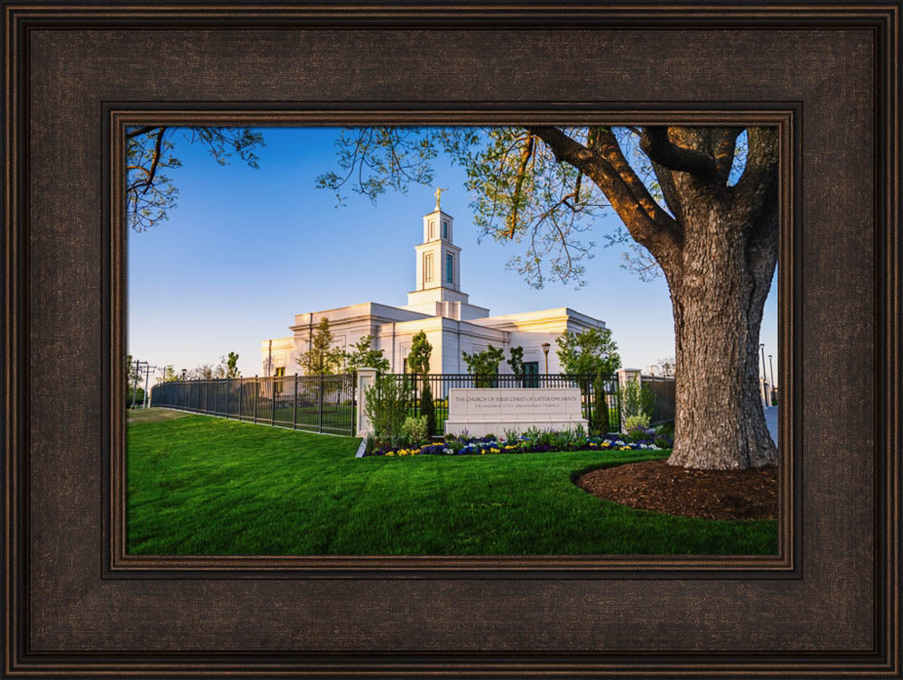 Oklahoma City Temple - Summer Evening