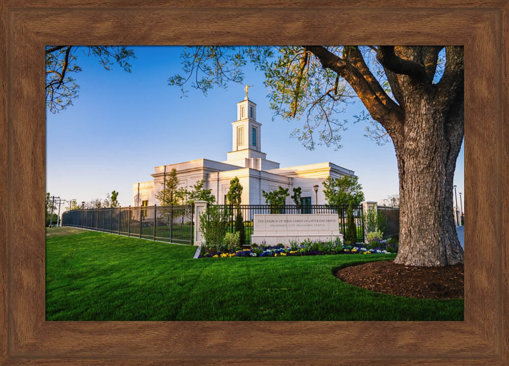 Oklahoma City Temple - Summer Evening