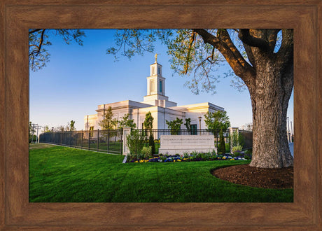 Oklahoma City Temple - Summer Evening