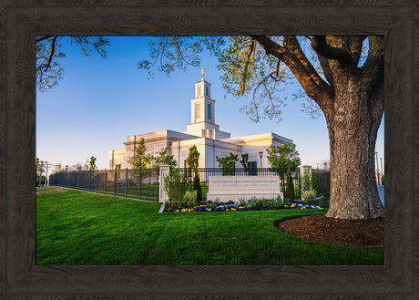 Oklahoma City Temple - Summer Evening