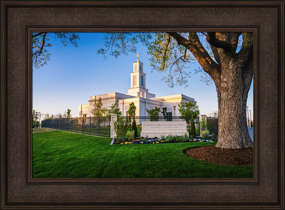 Oklahoma City Temple - Summer Evening