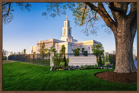 Oklahoma City Temple - Summer Evening