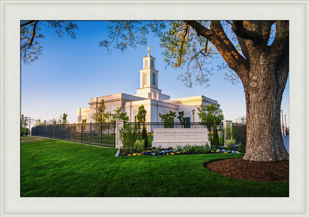 Oklahoma City Temple - Summer Evening