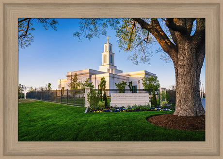 Oklahoma City Temple - Summer Evening