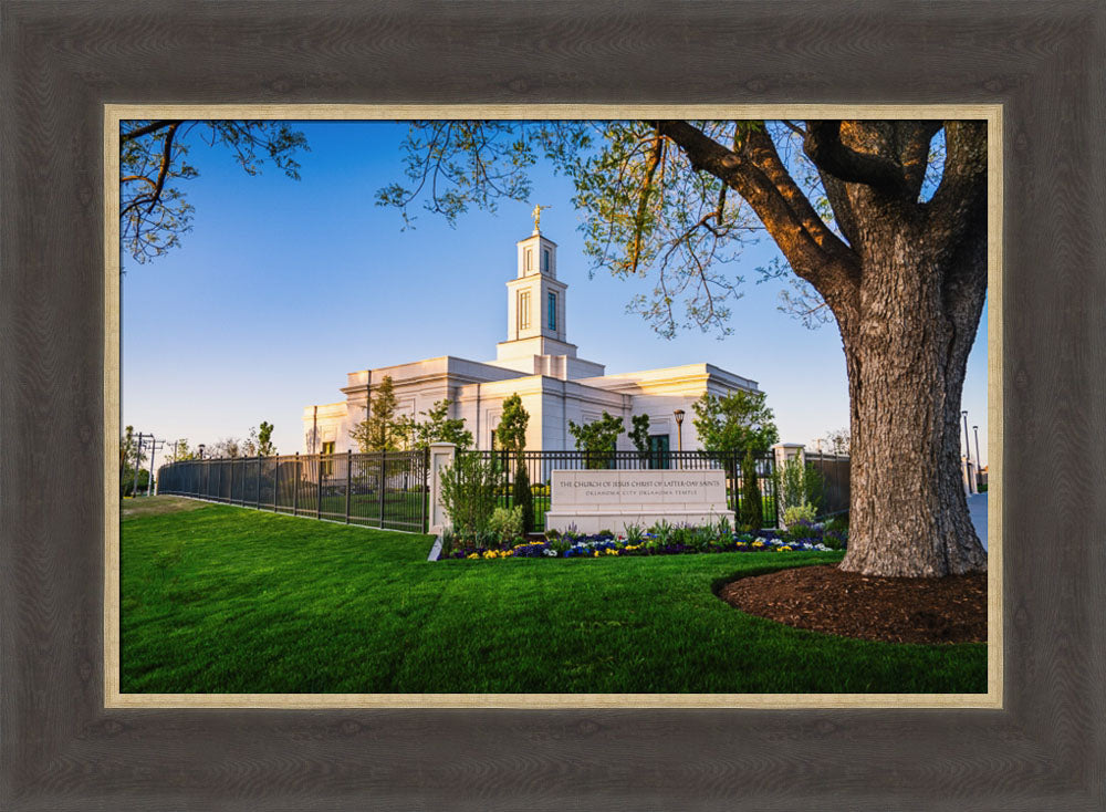 Oklahoma City Temple - Summer Evening
