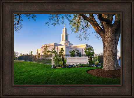 Oklahoma City Temple - Summer Evening