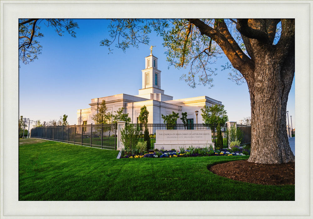 Oklahoma City Temple - Summer Evening