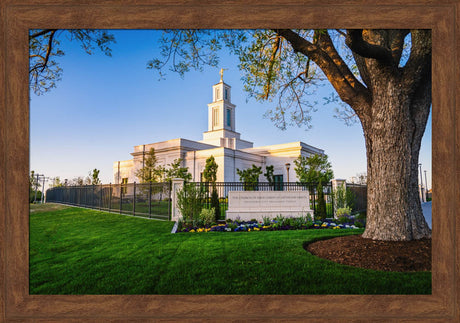 Oklahoma City Temple - Summer Evening