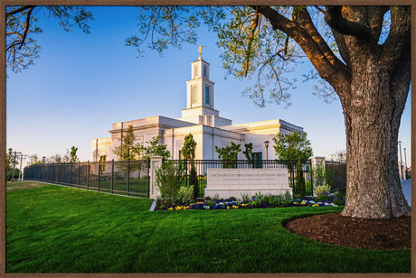 Oklahoma City Temple - Summer Evening
