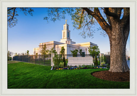 Oklahoma City Temple - Summer Evening
