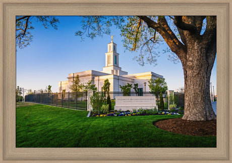 Oklahoma City Temple - Summer Evening