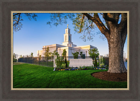 Oklahoma City Temple - Summer Evening