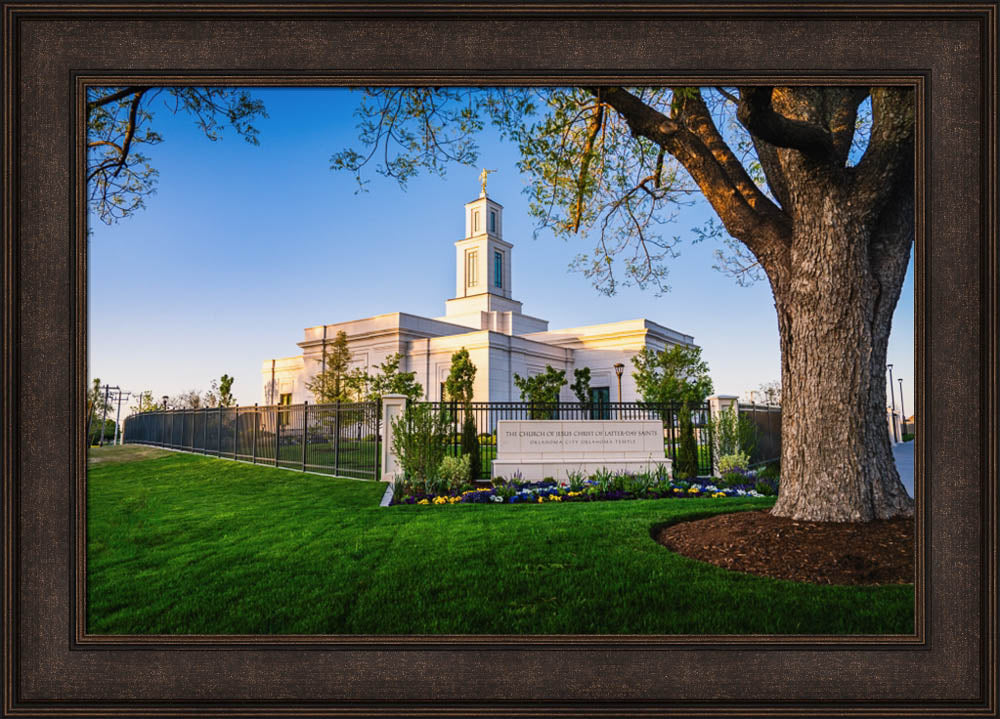 Oklahoma City Temple - Summer Evening