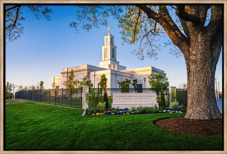 Oklahoma City Temple - Summer Evening