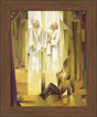 God, the Father, and Jesus Christ appear to the boy, Joseph Smith.