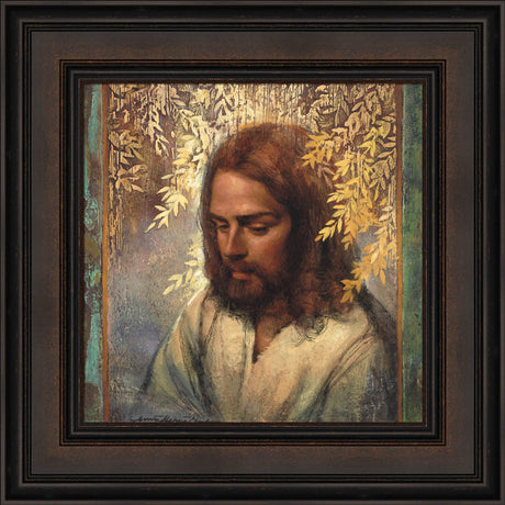 Jesus Christ in gethsemane. 