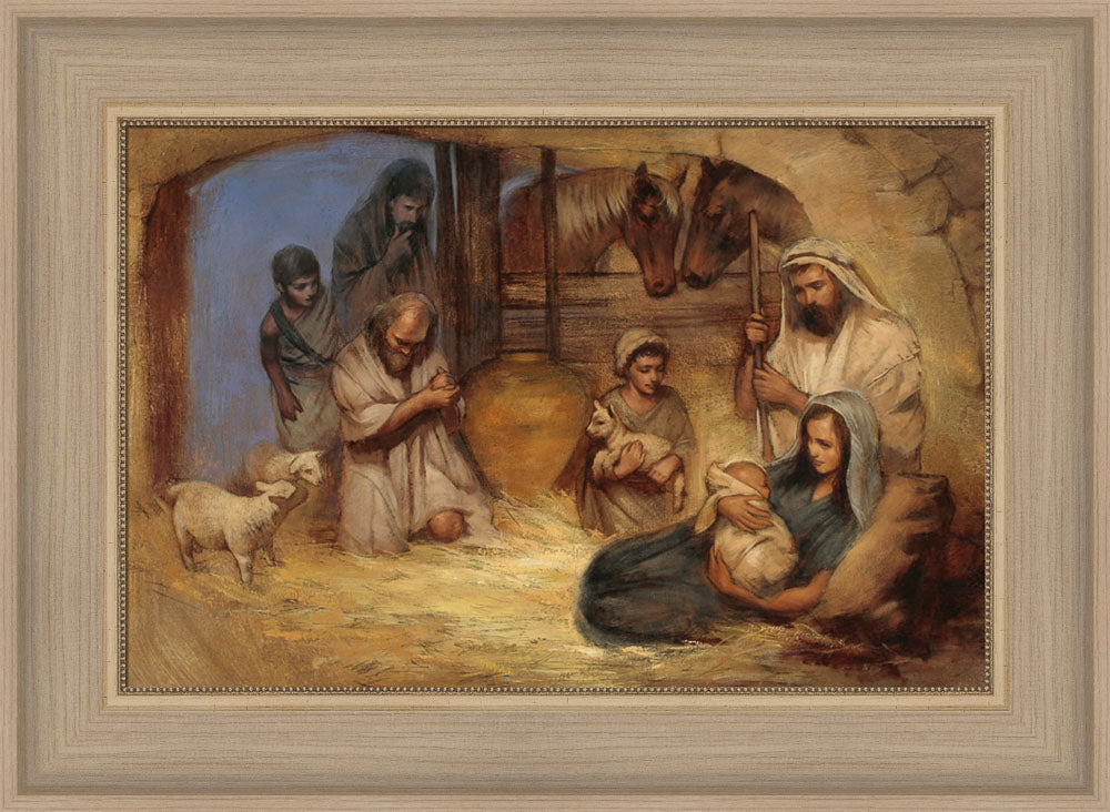 Nativity from "A Piece of Silver" by Annie Henrie Nader