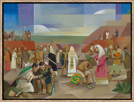 Helaman's Army Preparing for Battle
