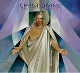 Cover of ‘Christ Divine’ 2025 calendar by Jorge Cocco, featuring an abstract art piece of Christ in flowing white robes.