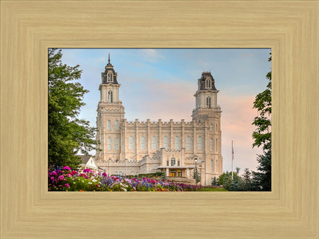 Manti Temple - Flower Garden