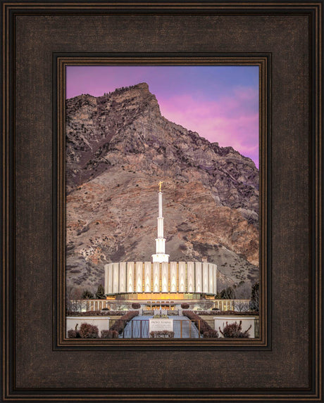 Provo Temple - 2018 Superbowl Sunset