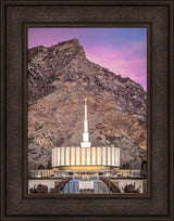 Provo Temple - 2018 Superbowl Sunset