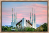 Las Vegas Temple - Pink Sunset