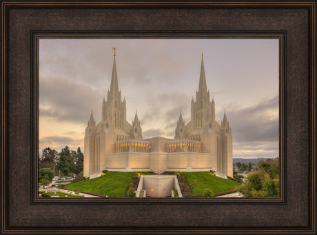 San Diego Temple - Evening Sunset