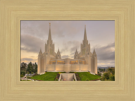 San Diego Temple - Evening Sunset