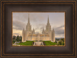 San Diego Temple - Evening Sunset