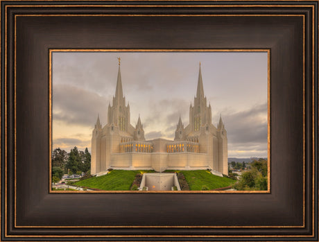 San Diego Temple - Evening Sunset