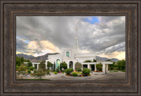 Mount Timpanogos Temple - Summer Mountains