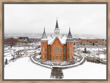 Provo City Center Temple - City From Above