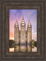 Salt Lake City Temple - Glimmer of Hope by Lance Bertola