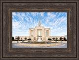 Ogden Utah Temple - East Fountain by Lance Bertola