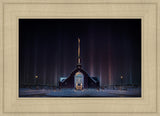 Winnipeg Manitoba Temple - Light Pillars
