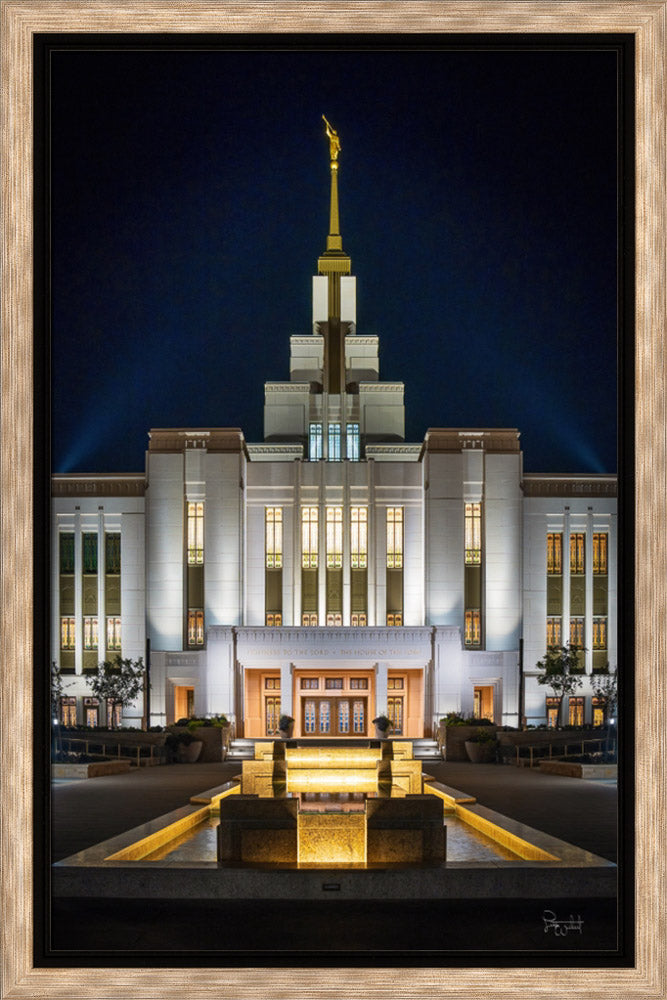 Saratoga Springs Utah Temple- A Mighty Fortress