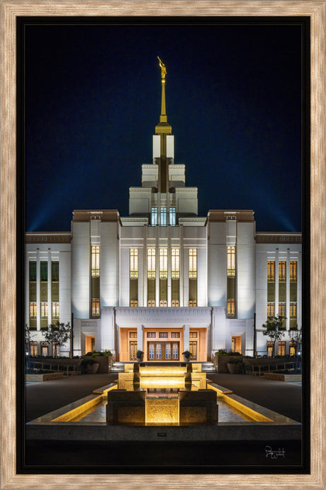 Saratoga Springs Utah Temple- A Mighty Fortress