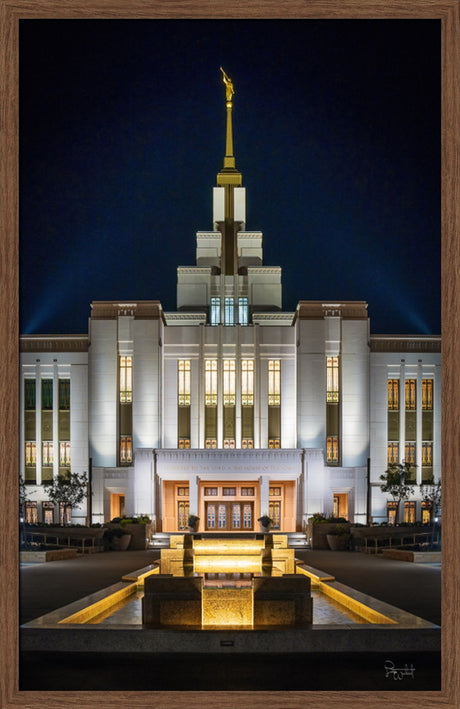 Saratoga Springs Utah Temple- A Mighty Fortress