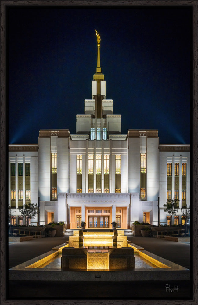 Saratoga Springs Utah Temple- A Mighty Fortress