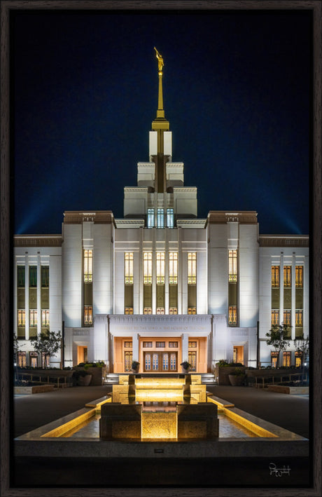 Saratoga Springs Utah Temple- A Mighty Fortress