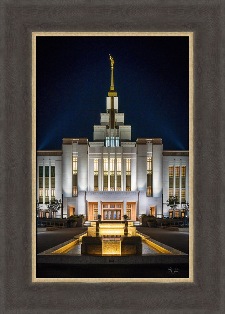 Saratoga Springs Utah Temple- A Mighty Fortress