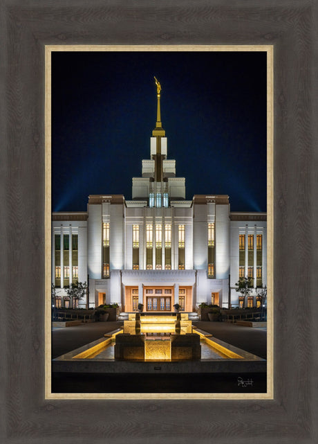 Saratoga Springs Utah Temple- A Mighty Fortress