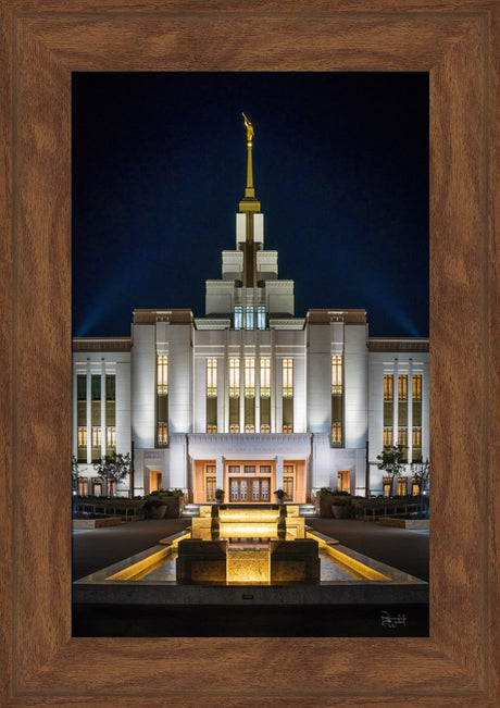 Saratoga Springs Utah Temple- A Mighty Fortress